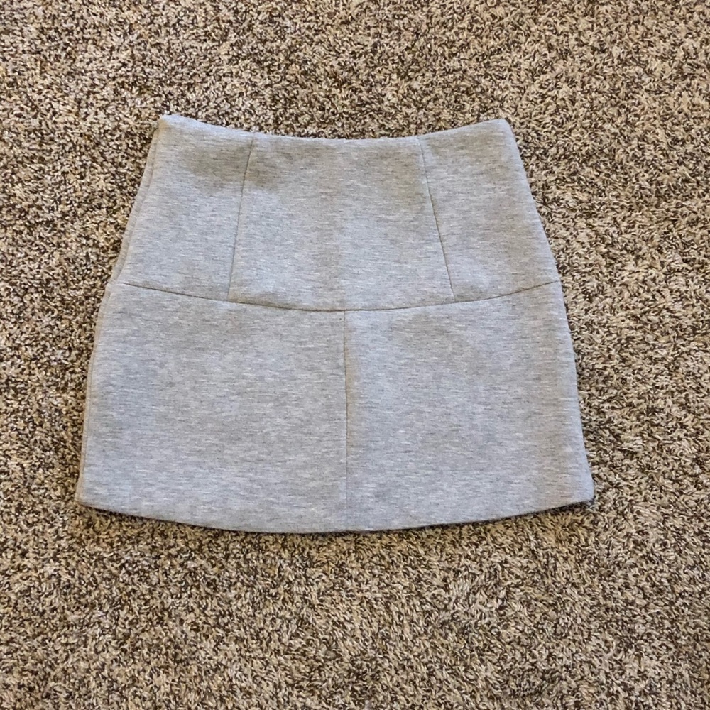 Cotton mini skirt